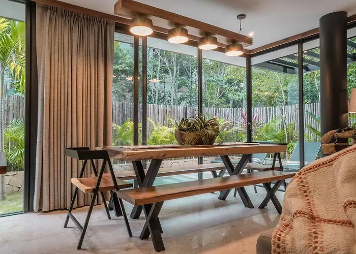 Apartamento Townhouse De Lujo En La Selva Con Alberca Privada Tulum